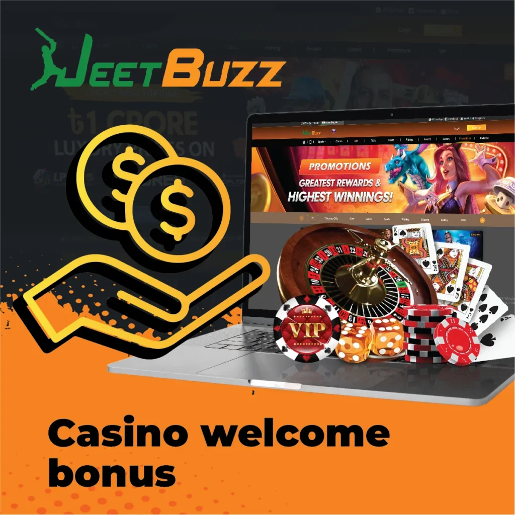 Casino welcome bonus