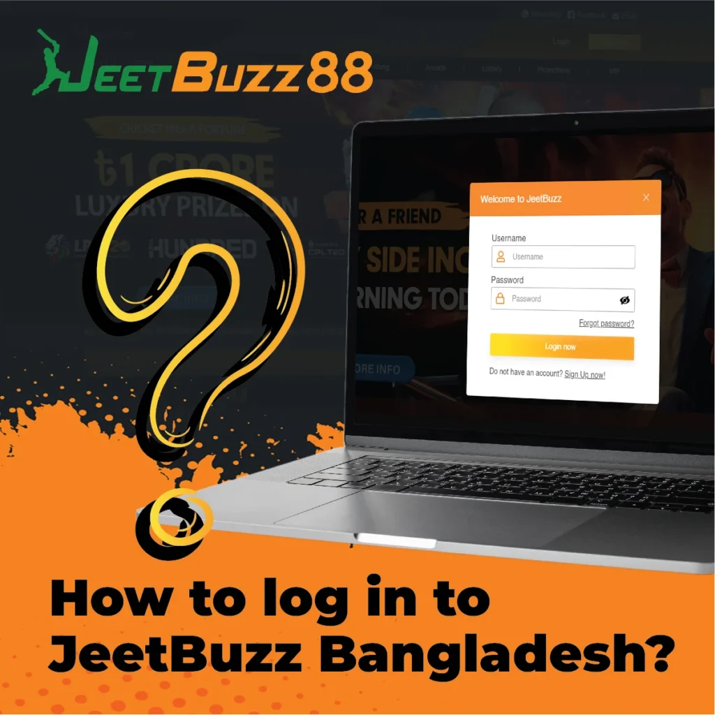 কিভাবে বাংলাদেশ থেকে JeetBuzz এ লগ ইন করবেন?