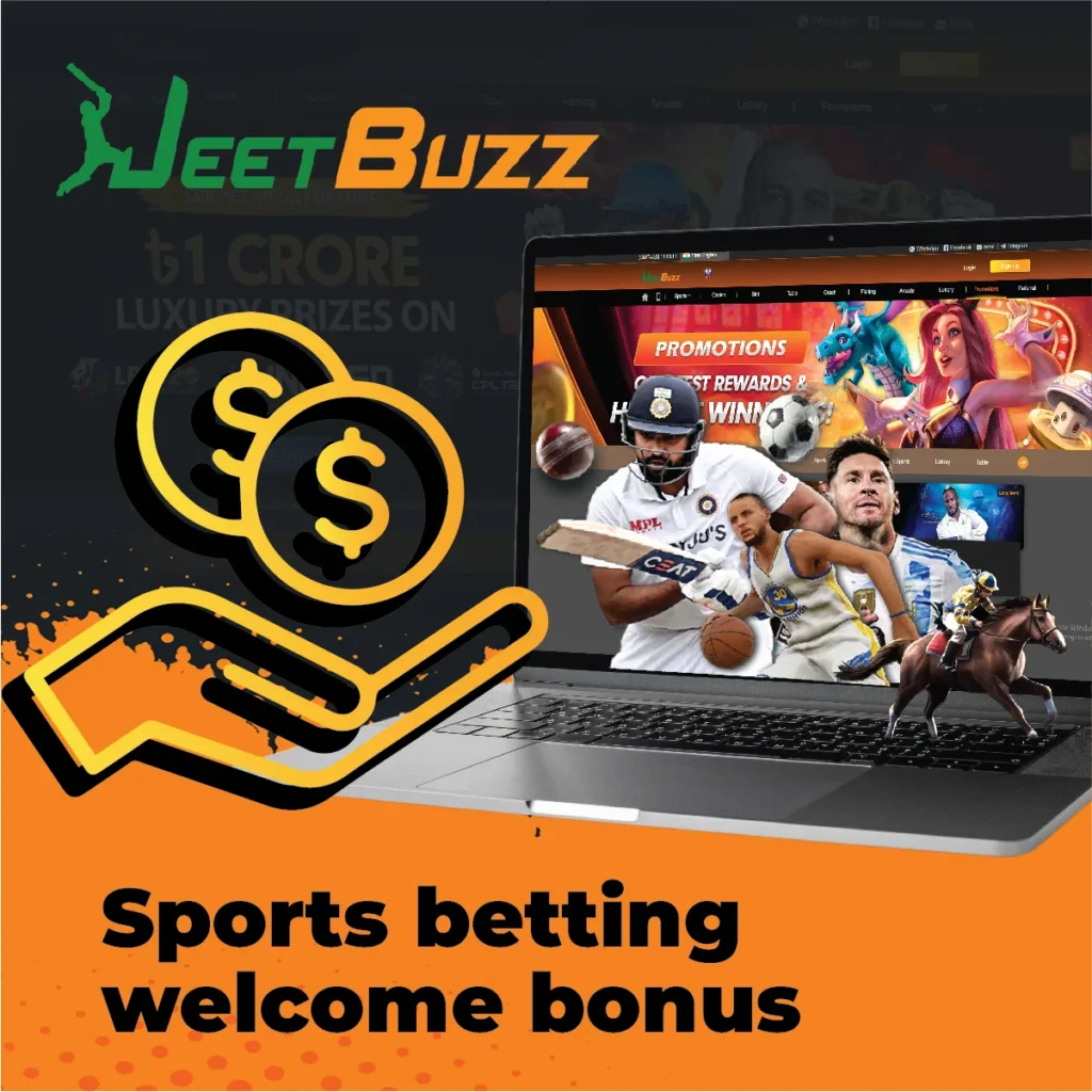 Sports betting welcome bonus