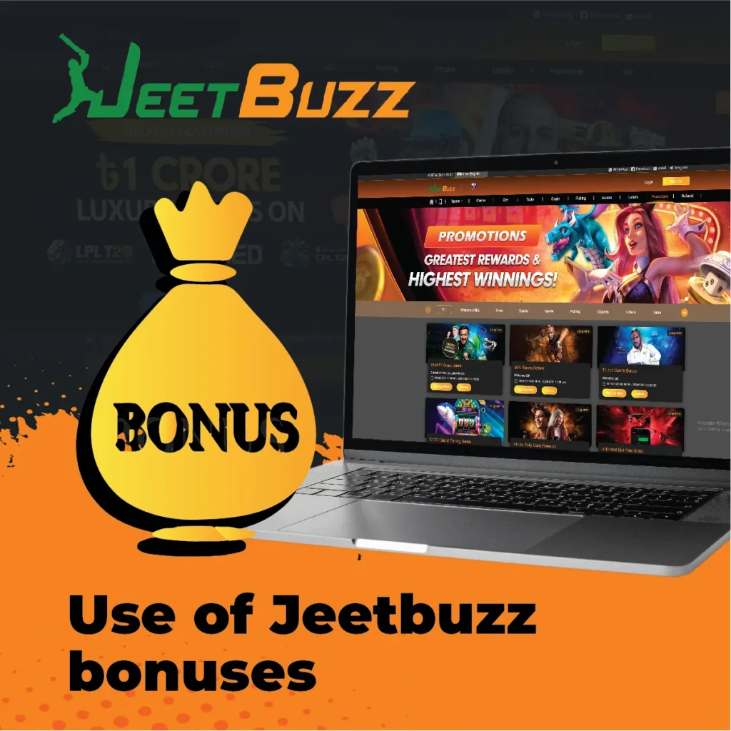 Use of bonuses